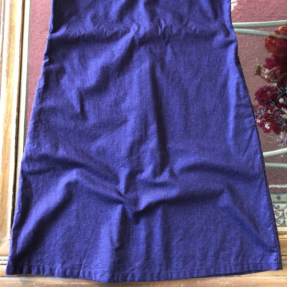•SUNHEE MOON• SF Designer Purple Cotton Dress - Picture 4 of 8